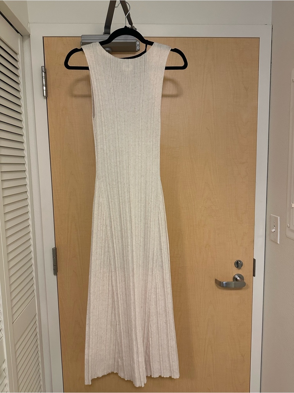 A New Day Cream Midi Dress